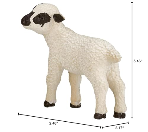 Mojo Black Faced Lamb Realistic Farm Animal Hand Painted Toy Figurine
