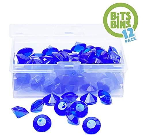 BitsBins Board Game Piece Storage and Organizers  Accessories that Organize Tokens and Components Both in the Game Box and During Game Play | Includes 12 BitsBins | Original Measures 3.2 X 2 X 1.25