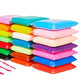 Iska 24 Pcs Colours Colors Air Dry Clay. Super Light Diy Clay For Model Air Dry Clay Fun Toy, Creative Art Dry Crafts, Gift For 
