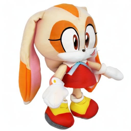 Great Eastern Sonic The Hedgehog Cream The Rabbit 7.5 Plush