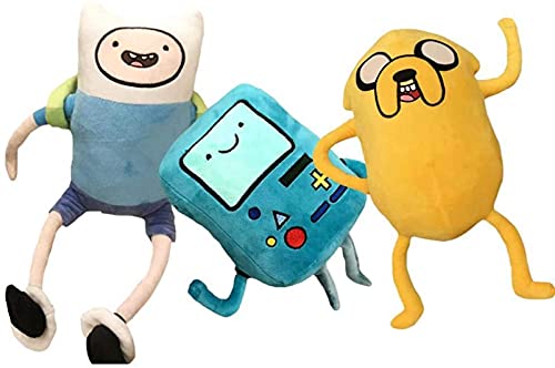 Soft Plush Toy Collection | Characters Finn  Jake & BMO | 11in Stuffed Dolls | Perfect for Birthday Gifts  Party Decor & Collectors | Safe  enhanced Material (Dog)