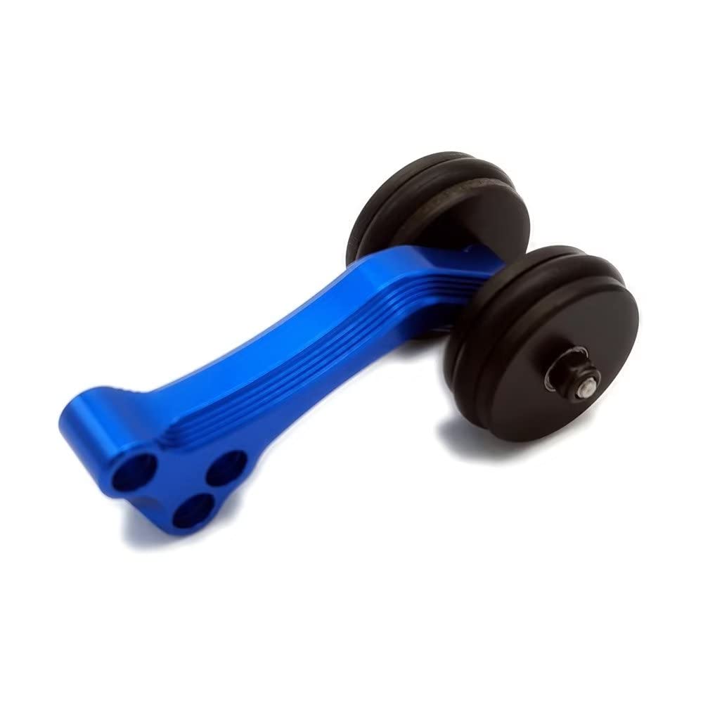 Aluminum Rear Wheelie Bar Compatible with 7121 Blue for Traxxas 1/16 Mini E-Revo