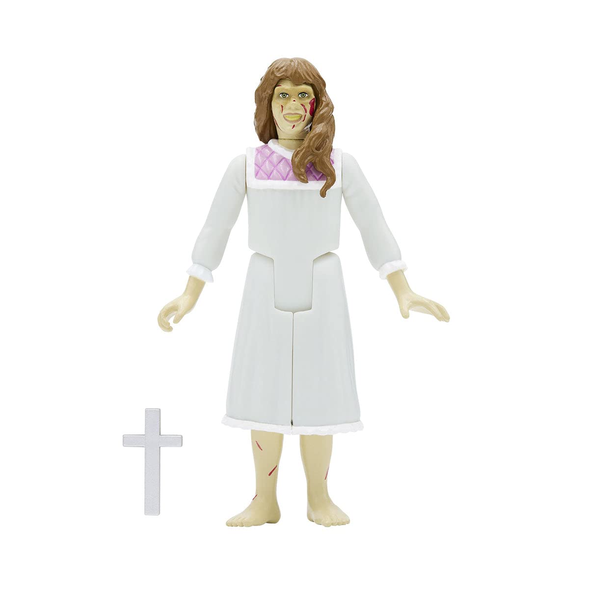 Super7 The Exorcist: Regan Wave 1 Reaction Figure Multicolor