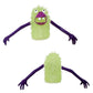 Set Of 8 Glow In The Dark Monster Finger Puppet