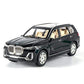 Adlon Car 4 Wheel Drive Metal Car Pull Back with Open Doors, Engine Cover, Front and Rear Light & Music Great Gift for Boys and 