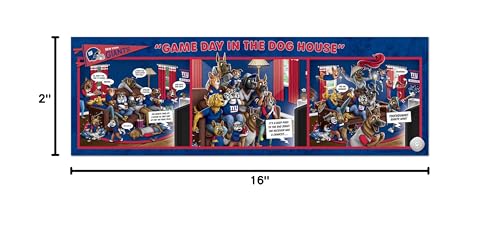Youthefan Nfl New York Giants Game Day In The Dog House 1000Pc Puzzle