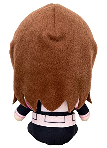 Great Eastern Entertainment My Hero Academia Ochaco Plush - 7" Sitting, Polyester, Model GE56927