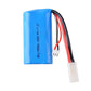 2 pcs 7.4V 1500Mah 15C Li-on Battery with EL-2P Plug for Feilun FT009 UDI009 UDI902 UDI002 AA102 Remote Control Boat Spare Parts