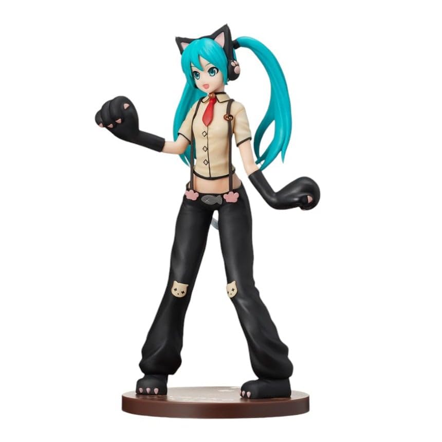 SEGA-Hatsune Miku: Project Diva Arcade Future Tone SPM Figure Hatsune Miku - Kitty Cat