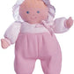 Genius Baby Toys My First Baby Girl Eden Doll And Lovey In Pink Thermal, 12''