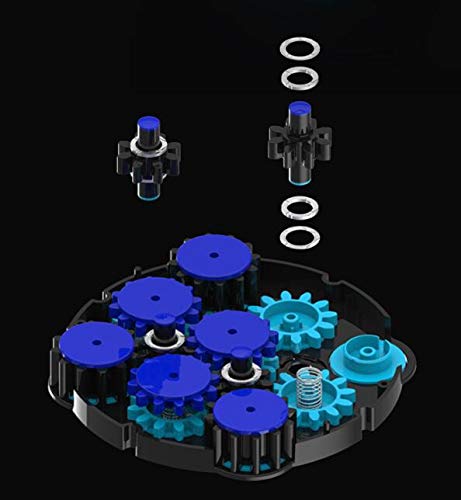 Fat Brain Toys Dimpl Stack Popping Stack & Nest Baby Toy, Sensory Toys For Babies 6 Months+, Fidget Toys For Toddlers
