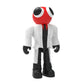 Rainbow Friends Scientist Action Figure - 5" Posable Orange Figure, Model RF2604, Plastic Material