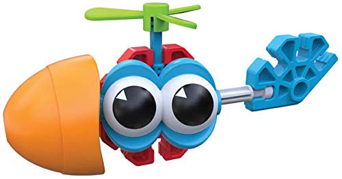 K'Nex Kid Wings & Wheels Building Set - 65 Pieces - Ages 3+ - Preschool Educational Toy