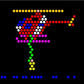Illumipeg Things That Go Refill Templates For Lite Brite Cube, Flat-Screen, And Four Share (10 Sheets, 7X7)