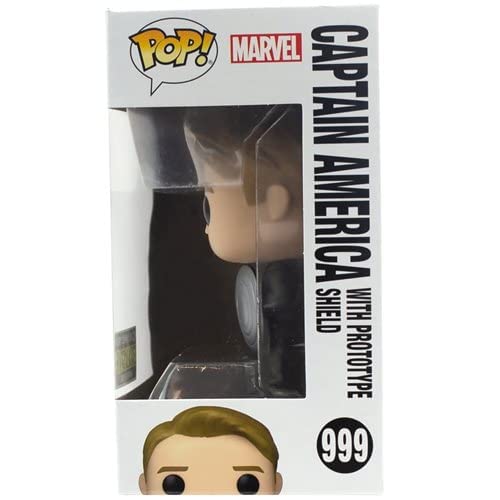 Pop Funko 999 Captain America W/Prototype Shiled Special Edition