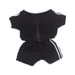 Niannyyhouse Sportswear Uniforms 7.8'(20Cm) Plush Doll Stuffed Figures Toys Clothes (Black)
