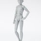 Tamashii Nations - Tamashii - Body-Kun -School Life- Edition Dx Set (Gray Color Ver.), Bandai Spirits S.H.Figuarts Action Figure