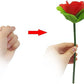 Sndperiexam 5Pcs Red Folding Rose/Rose Appearing Magic Tricks Flower Appearing Close Up Stage Street Magic