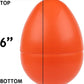 Newbea 12 Pcs Jumbo Easter Eggs, Fillable Plastic Easter Eggs Bright Color For Easter Hunt Party Supplies, Large Enough To Fill