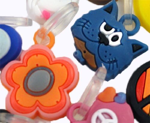 12 Pack of Charms For Rubberband Loom Bracelets