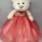 Kinnex Collections Since 1997 20' Quince Anos Quinceanera Last Doll Teddy Bear With Dress (Centerpiece) ~ Arc16831-20 (Flamingo)