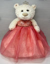 Kinnex Collections Since 1997 20' Quince Anos Quinceanera Last Doll Teddy Bear With Dress (Centerpiece) ~ Arc16831-20 (Flamingo)