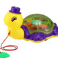 Vidhyapati Pull Along Trutle Toy for Kids String Attached | Early Development Activity Toys | Toddlers Toy for Age 1 Year and Ab