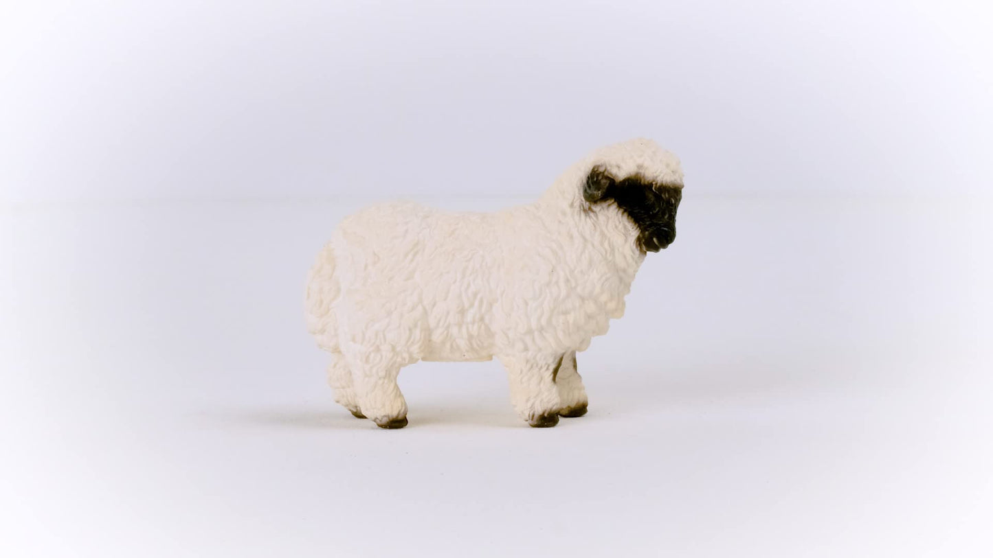 Schleich Farm World New 2023, Realistic Farm Animal Toys For Kids, Valais Black-Nosed Sheep Toy, Ages 3+