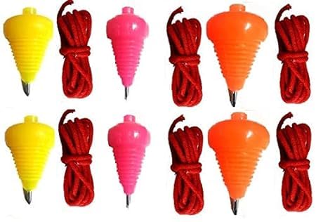 Awadh Bambaram latto Plastic Spinning Lattu I with Thread I Bhawra I Latto I Bambaram I Traditional Indian Game I Outdoor Games 