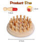 Wooden Memory Match Stick Chess Game, Color Memory Chess, Funny Block Board Game, Parent-Child Interaction Toy, Educational Inte
