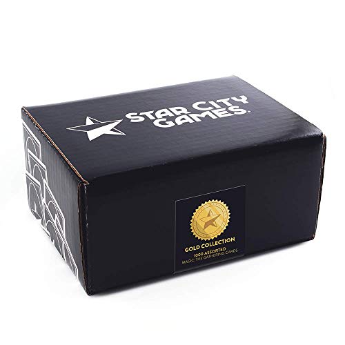 Star City Games 1000 Assorted Magic: The Gathering Cards Gold Collection, Model Number: B00Jjxex48