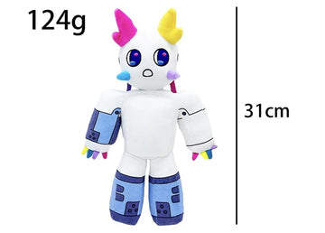 Hqrysh Gnarpy Plush, Regretavator Gnarpy Alien Cat Plush Toys Give Fans And Friends Beautifully Plushie Doll Gifts (White)