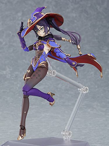 Max Factory Genshin Impact Mona (Mirror Reflection Of Doom Ver.) Figma Action Figure, Multicolor