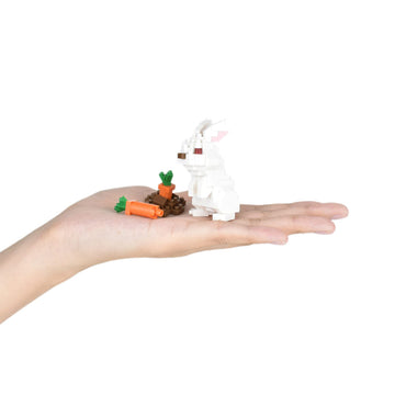 Nanoblock - Animal - Rabbit, Collection Series Building Kit