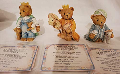 Cherished Teddies Three Kings Wilbur, Richard & Edward 950718