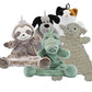 Baby Paper Crinkle Cuddlers Sensory Plush Lovie For Infants, Babies & Toddlers-Stuffed Animal (Cat Crinkle Cuddler)