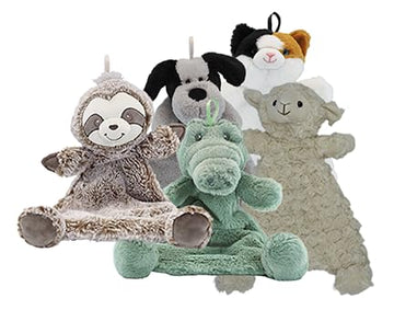 Baby Paper Crinkle Cuddlers Sensory Plush Lovie For Infants, Babies & Toddlers-Stuffed Animal (Cat Crinkle Cuddler)