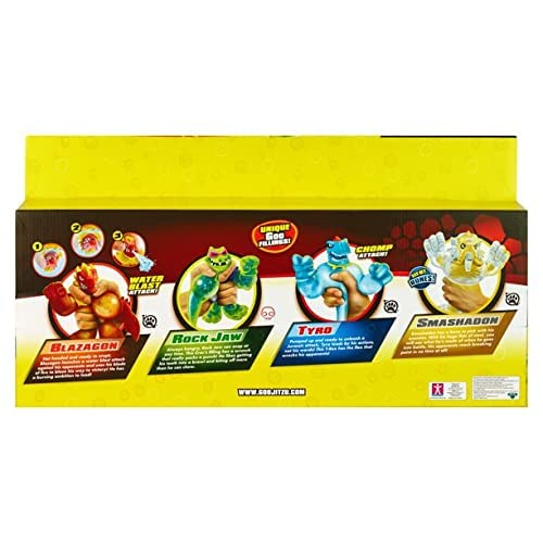 Heroes Of Goo Jit Zu Special Edition Box Set Pack (All Star 4 Pack)