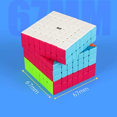 Liangcuber Qy Toys 7X7 Speed Cube Stickerless Qixing S 7X7X7 Color Magic Cube Puzzle Toy