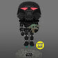 POP Star Wars: The Mandalorian - Dark Trooper Holding Grogu [The Child] Glow-in-The-Dark limited availability Funko Vinyl Figure (Bundled with Compatible Box Protector Case)