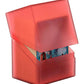 Ultimate Guard Boulder 80+ Classic, Deck Case For 80 Double-Sleeved Tcg Cards, Ruby, Secure & Durable Storage For Trading Card Games, Soft-Touch Finish
