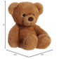 Aurora® Snuggly Softie Bear™ - Brown 9 Stuffed Animal, Comforting Companion for Imaginative Play - Small Size