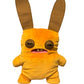 ZURU Fugglers Bigg Fuggs - Big Funny Ugly Monster Plush - 17 inches (Rabid Rabbit (Orange))