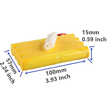 9.6V 700mAh Ni-Cd AA Battery Pack Rechargeable with Standard Tamiya Connector for Remote Control Electric Car Toys Truck Tank Ni