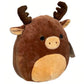Squishmallows 8 Inch Maurice Moose Plush Toy - Soft Brown Plush Animal