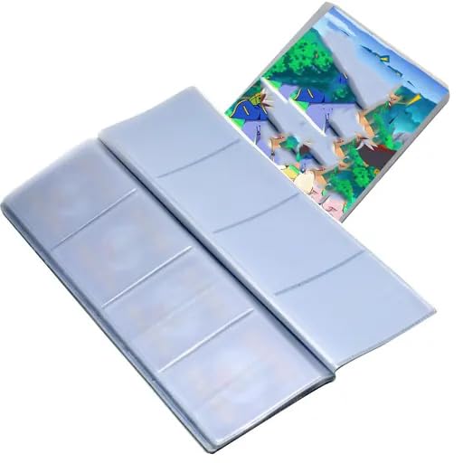Salpitoys Cards Album For Kids,Boys,Girls,Adults Empty Card Binder For Collection (4 Pocket Empty Album)