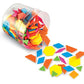 Learning Resources Brights Pattern Blocks, Multi-Color, 5'