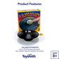 Toysmith: 3-D Mirascope, 6'' Instant Hologram Image Maker, Includes A Plastic Frog To Display And Complete Instructions For Use,