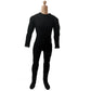 SSbeauty M 1/6 Scale Male Figure Clothes Long Sleeved Bodysuit Undercoat Jumpsuit Cloth for 12'' Action Figure Doll Clothes (Bla