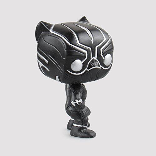 Funko POP Marvel Captain America 3 Black Panther Action Figure - 3.75" Vinyl, Black, Model SS-FNK-7229